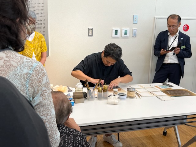 箔画体験セミナーに行ってきました ｜ブログ｜株式会社津田工業